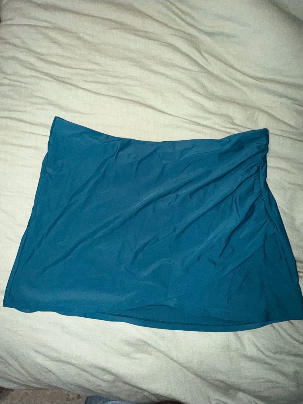 summersalt Teal Mini Skirt